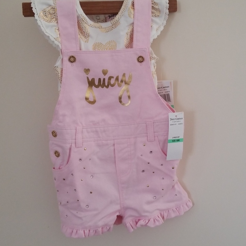 Juicy Couture Pink Jumper with top.